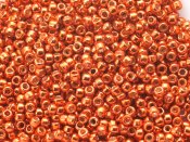 10 g 15/0 TOHO Seedbeads, Permanent Finish - Galvanized Saffron