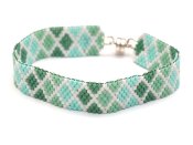 KIT (Inget m�nster) Material till Odd Peyote, Catalina