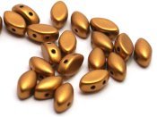20 st Irisduo 4x7 mm, Brass Gold
