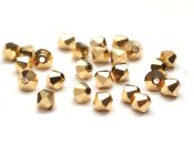 50 st Preciosa MC Bicone, 4 mm, Crystal Aurum Full