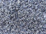 10 g 11/0 Seedbeads, Crystal Silver Rainbow