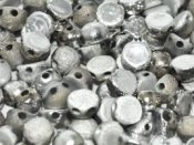 10 st 2-hls cabochoner, 6 mm, Crystal Etched Labrador Full