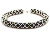KIT (Inget mnster) Filled Net, Egyptian Satin/Silver