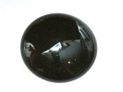 1 st Cabochon, 24 mm, Black Onyx