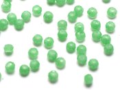 50 st facetterade rondeller, 2x3 mm, Medium Sea Green