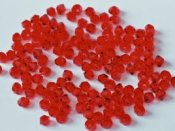 50 st Preciosa MC Bicone, 3 mm, Light Siam