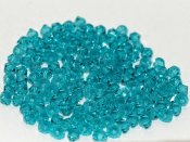 50 st Preciosa MC Bicone, 4 mm, Blue Zircon