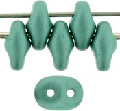 10 g Superduo, 2,5x5 mm, Powdery - Teal