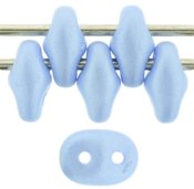 10 g Superduo, 2,5x5 mm, Powdery - Pastel Blue