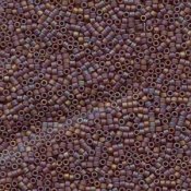 5 g 11/0 Delicas, Matte Opaque Brown AB