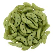 50 st Czechmates Crescent, 3x10 mm, Pacifica - Avocado