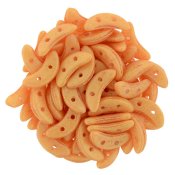 50 st Czechmates Crescent, 3x10 mm, Pacifica - Tangerine