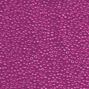 10 g 11/0 Seedbeads, Dyed Opaque Pink