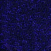 10 g 11/0 Seed Beads, Metallic Emerald/Dark Sapphire