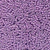 10 g 11/0 Seedbeads, Duracoat Opaque Dyed Purple