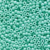 10 g 8/0 Seedbeads, Duracoat Opaque Dyed Seafoam