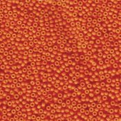 10 g 11/0 Seedbeads, Special Dyed Harvest Orange