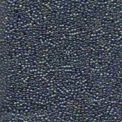 10 g 15/0 Seedbeads, Montana Blue Gold Luster