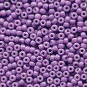 10 g 8/0 Seedbeads, Duracoat Opaque Dyed Dark Purple