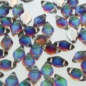 30 st Gemduo, 5 x 8 mm, Backlit Petroleum