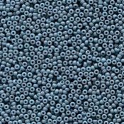 10 g 11/0 Seedbeads, Duracoat Opaque Dyed Slate