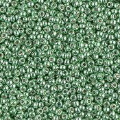 10 g 15/0 Seedbeads, Duracoat Galvanized Mint