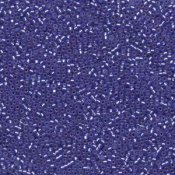 10 g 15/0 Seedbeads, Dyed Semifrosted Silverlined Violet