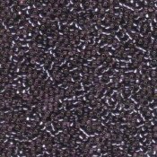 10 g 11/0 Seed Beads, Silverlined Lavender