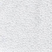 10 g 11/0 Seed Beads, White Ceylon