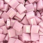 5 g Tila Beads, Opaque Antique Rose Lustre