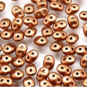 10 g Superduo, 2,5x5 mm, Crystal Bronze Copper