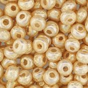 5 g 6/0 Seedbeads, Baroque Pearl Cream