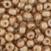 5 g 6/0 Seedbeads, Baroque Pearl Gold