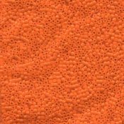 5 g 11/0 Delicas, Opaque Orange
