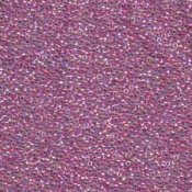 10 g 15/0 Seed Beads, Lined Magenta AB