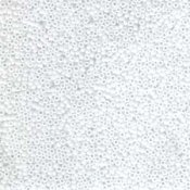 10 g 15/0 Seed Beads, Opaque White
