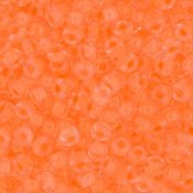 10 g 11/0 Seed Beads, Luminous Creamsicle