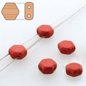 30 st Honeycomb, 6 mm, Lava Red