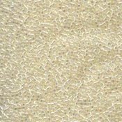 5 g 11/0 Delicas, Cream Crystal AB