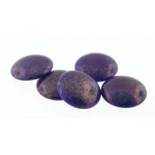 1 st Tjeckisk Cabochon, 18 mm, Lapis Luminous