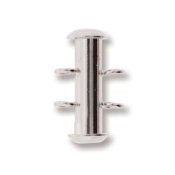 1 st tubls fr tv rader, vertikala glor, 17 mm, Silverpltera