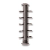 1 st tubls fr fem rader, vertikala glor, 31 mm, Antique Silve