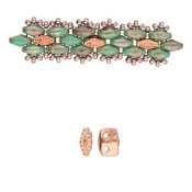 2 st Cymbal Varidi, Rose Gold Plated