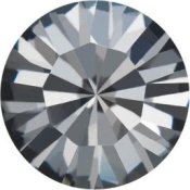 4 st MC Chatons Preciosa SS39 (8 mm), Crystal Nightfall