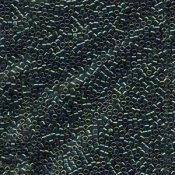 5 g 11/0 Delica, Metallic Green Luster