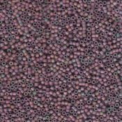 5 g 11/0 Delica, Matte Metallic Thistle AB