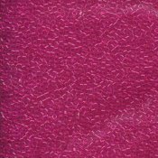 5 g 11/0 Delicas, Transparent Fuchsia Dyed