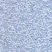 5 g 11/0 Delicas, Opaque Light Sky Blue AB
