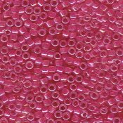 5 g 11/0 Delicas, Rose Lined Opal AB