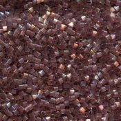 5 g 11/0 Delica, Silk Inside Dyed Rose Topaz AB